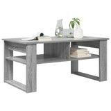Coffee Table Grey Sonoma 96 x 54 x 44 cm Engineered Wood 8000153