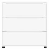 Storage Cabinet White 80 x 31 x 81 cm Engineered Wood 888847