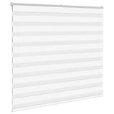 ZNTS Zebra Blind White 155x100 cm Fabric Width 150.9 cm Polyester 4014740