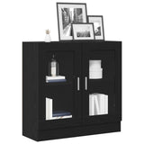 Book Cabinet Black Oak 82.5 x 30.5 x 80 cm Engineered Wood 862518