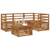 Outdoor Sofa Set 5 pcs Natural 3374749