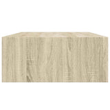 330248 Wall-mounted Drawer Shelves 2 pcs Oak 40x23,5x10cm MDF