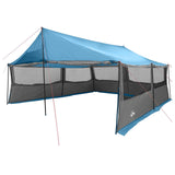 Family Tent Blue 600 x 400 x 268 cm Polyester and Steel 42028604