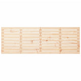 Wall Headboard 206x3x63 cm Solid Wood Pine 824718