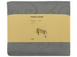 Table Cloth 5 pcs Rectangular Light Grey 140 x 160 cm 42040451