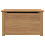 Storage Chest with Lid Panama 79x42x46 cm Solid Wood Pine 4016387