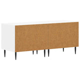 TV Cabinet White Engineered Wood 896455
