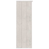 Top for Highboard HAMAR White 85x35x100 cm Solid Wood Pine 340509