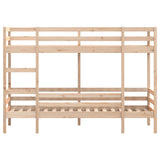 Bunk Bed without Mattress 80x200 cm Solid Wood Pine 3284215