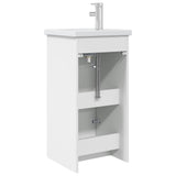 Bathroom Vanity with Sink White 42 x 40 x 84.5 cm 890768