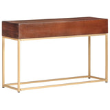 Console Table 122x36x75 cm Solid Mango Wood 323406