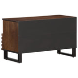 TV Cabinet Brown 80x34x46 cm Solid Wood Mango 377521