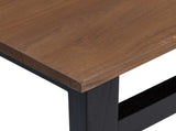Desk Natural Solid Teak Wood 100 x 45 x 75cm 42026899