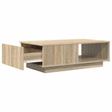 Coffee Table Sonoma Oak 95 x 55 x 31 cm Engineered Wood 8000182