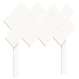 Bed Frame without Mattress White Single Solid Wood Pine 3193432