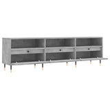 TV Cabinet Concrete Grey 150x30x44.5 cm Engineered Wood 831264