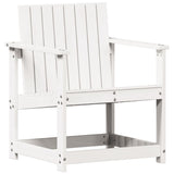 Garden Chair White 62x56x77 cm Solid Wood Pine 832626