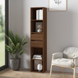 Book Cabinet Brown Oak 36x30x171 cm Engineered Wood 815536