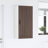 Wall Cabinet LUCCA Brown Oak 50 x 31 x 100 cm Engineered Wood 885132