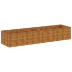 Garden Raised Bed 386x100x69 cm Corten Steel 152005
