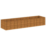Garden Raised Bed 386x100x69 cm Corten Steel 152005