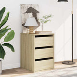 Corner Chest of Drawers Sonoma Oak 40x41x58 cm Engineered Wood 852836