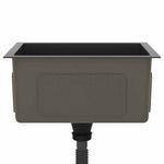 Handmade Kitchen Sink Black Stainless Steel 51507