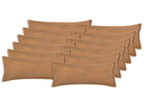 Cushion Cover 12 pcs HOUTEN Beige 40 x 80 cm Boucl 918219