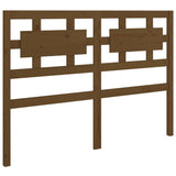Bed Headboard Honey Brown 205.5x4x100 cm Solid Wood Pine 818063