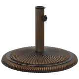 Umbrella Base Bronze 45x45x30 cm Cast Iron 317771