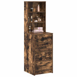 Highboard Smoked oak 40 x 41 x 135 cm Engineered wood 865050