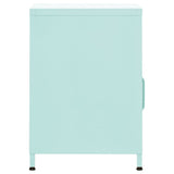 Nightstands 2 pcs Mint 35x35x51 cm Steel 3095219
