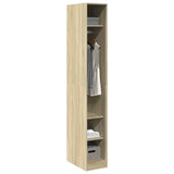 Wardrobe Sonoma Oak 30x50x200 cm Engineered Wood 3307686