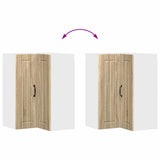 Wall Corner Cabinet LUCCA Sonoma Oak 57 x 57 x 80 cm 885077