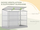 3 Tier Greenhouse Garden Outdoor Cold Frame Plant Flower Growth Transparent Polycarbonate Board T3398P317744