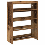 Shoe Rack Old Wood 60x25x81 cm Engineered Wood 859885