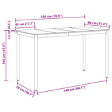 Standing Bar Table Engineered Wood 3415395