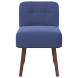 Slipper Chair Police Blue Velvet 42050524