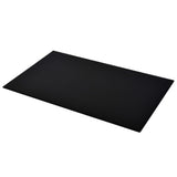 Table Top Black Tempered Glass Large Durable Table Top 244621