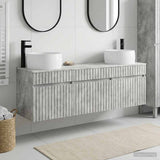 Bathroom Cabinet Set 3 pcs Concrete Grey 49 x 44.5 x 66 cm 3405770