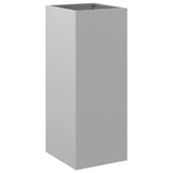 Planter Silver 32x29x75 cm Galvanised Steel 841576