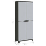 Plastic Cabinet 68x39x171.5 cm 337902