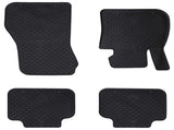 Car Mat 4 pcs Black suitable for BMW 1er 2017- Rubber 42029111