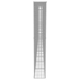 144915 Gabion Wall with Covers Galvanised Steel 600x30x200 cm