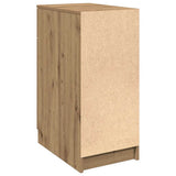 Desk Cabinet Artisan Oak 33x50x75 cm Engineered Wood 856998