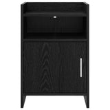 Bedside Tables 2 pcs Black Oak 40 x 36 x 60 cm Engineered Wood 8011038
