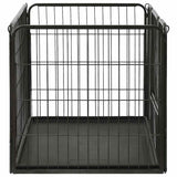 Puppy Playpen Steel 91.5x59x61 cm 170575