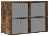 Sideboard with Drawer Smoked Oak 59.5 x 27 x 57 cm 8000536
