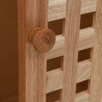 Sink Cabinet with Mirror Solid Walnut Wood 247607