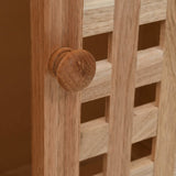 Sink Cabinet with Mirror Solid Walnut Wood 247607